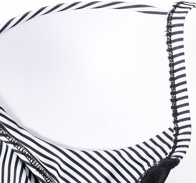 DOULAFASS Women's Tummy Control Cutout One Piece Swimsuit Swimming Costume BNWT
