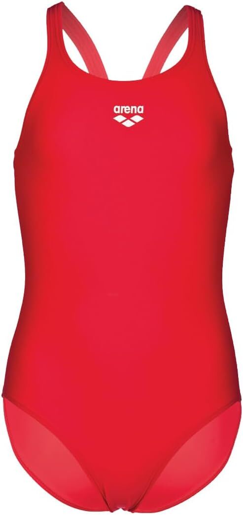 Arena Girl's Dynamo Jr Junior One Piece Swimsuit Swimming Costume Red BNWT