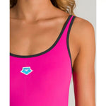 Arena Women's Icons U-Back Swimsuit Swimming Costume Pink Flambe BNWT