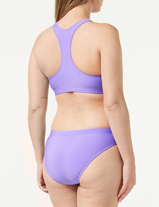 Speedo Women's Volley Bikini Swimsuit Swimming Costume Purple BNWT