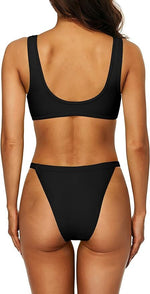 Attraco Women's Padded Bikini Two Piece Swimsuit Swimming Costume BNWT