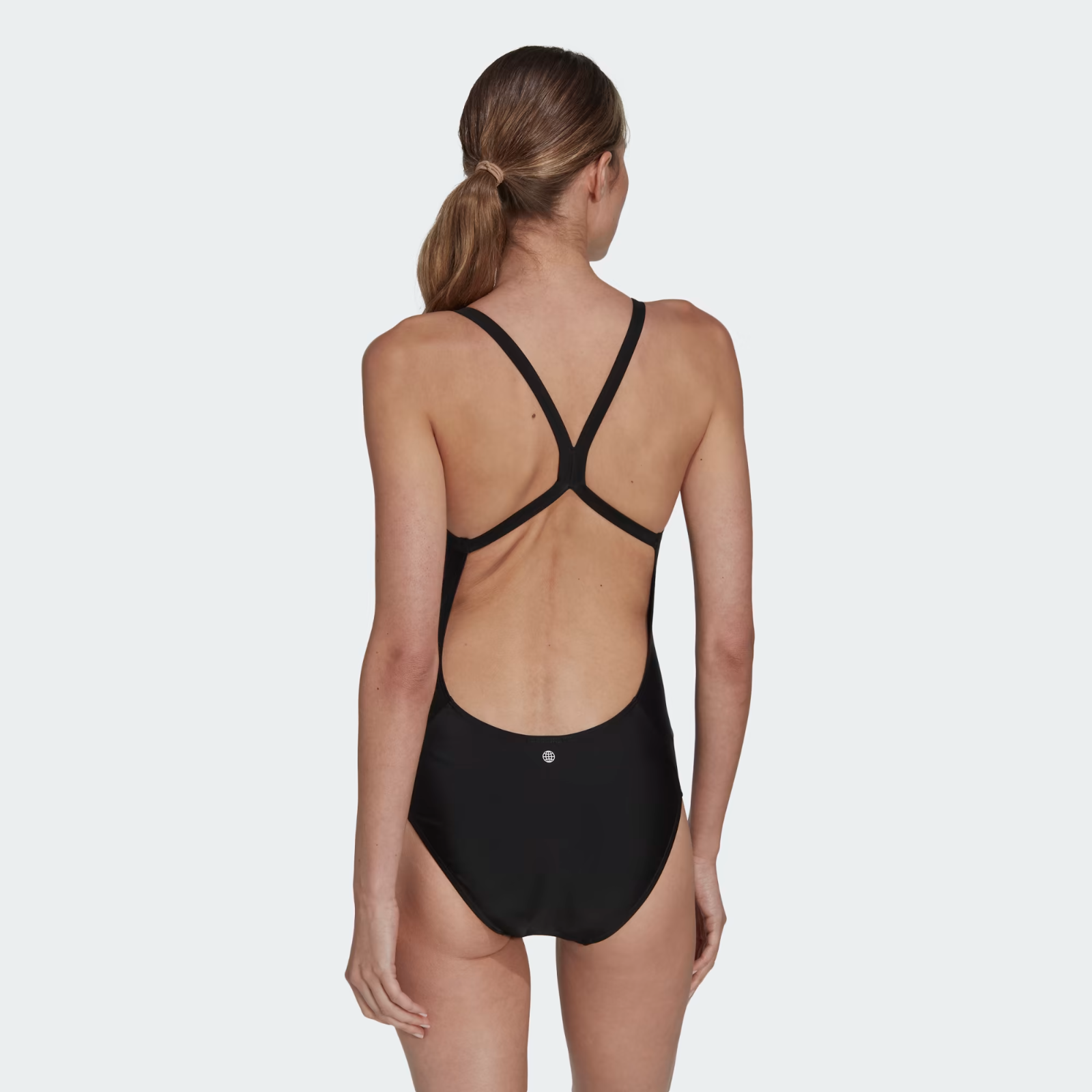 Adidas Women's Big Logo One Piece Swimsuit Swimming Costume HS5316 BNWT