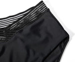 DOULAFASS Women's Racerback Bikini Set Swimsuit Swimming Costume Mesh BNWT