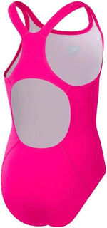 Speedo ECO Endurance+ Medalist Girls Swimsuit Swimming Costume 2025 Pink BNWT