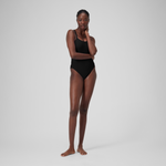 Speedo Women's Colourblock Racerback Swimsuit Swimming Costume Swimwear BNWT