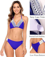 Attraco Women's Padded Bikini Two Piece Swimsuit Swimming Costume BNWT