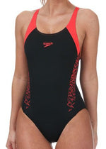 Speedo Women's Boom Splice Muscleback Swimsuit Swimming Costume BNWT