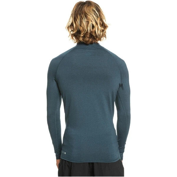 Quiksilver Men's All Time Long Sleeve Rash Guard Surf Shirt Top Tee UPF50 BNWT