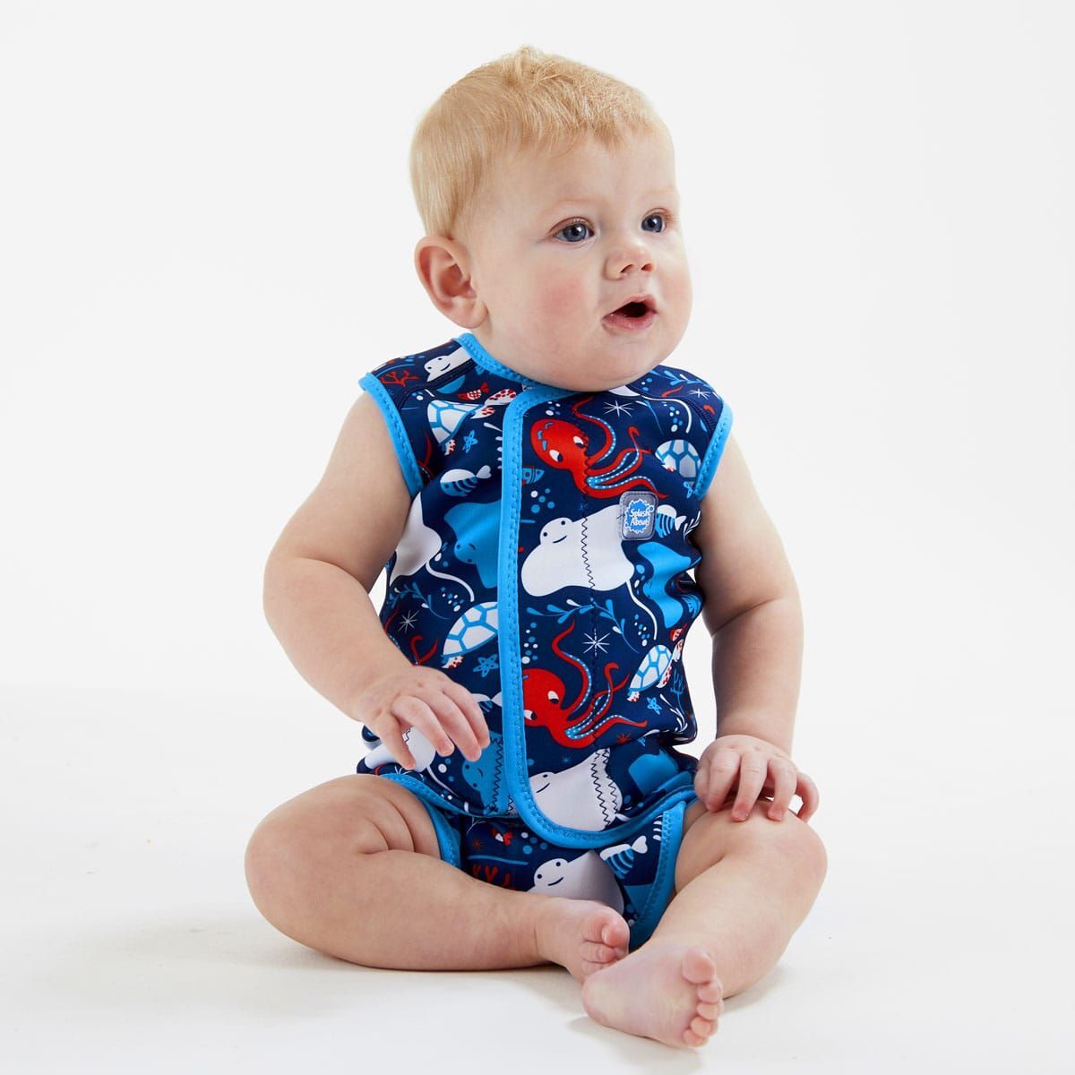 Splash About Baby Wetsuit Babywrap Neoprene Baby and Toddler Under The Sea BNWT