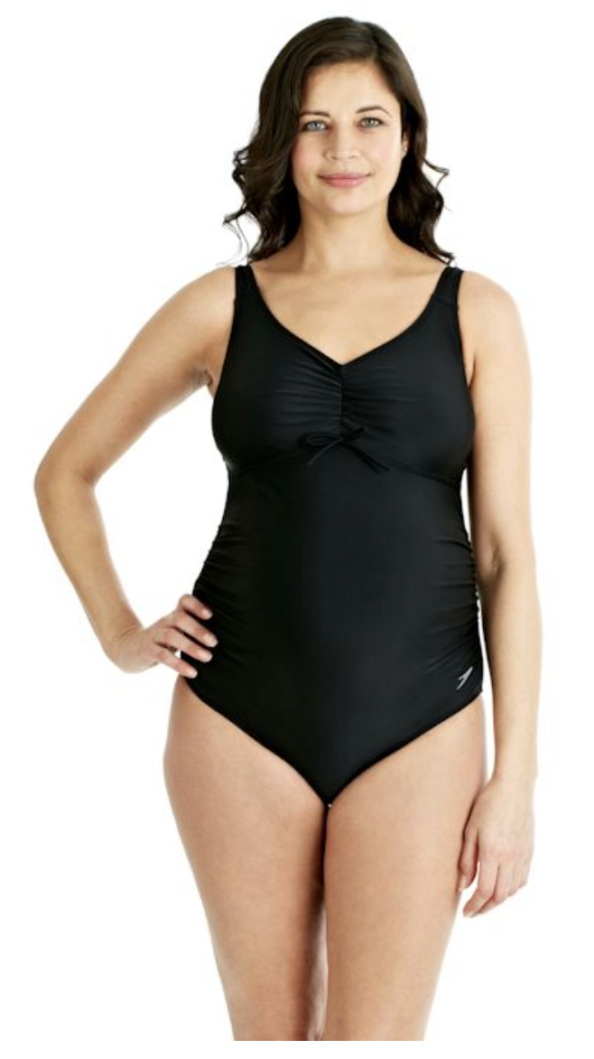 Speedo Women's Maternity Essential Grace U-Back Swimsuit Swimming Costume BNWT