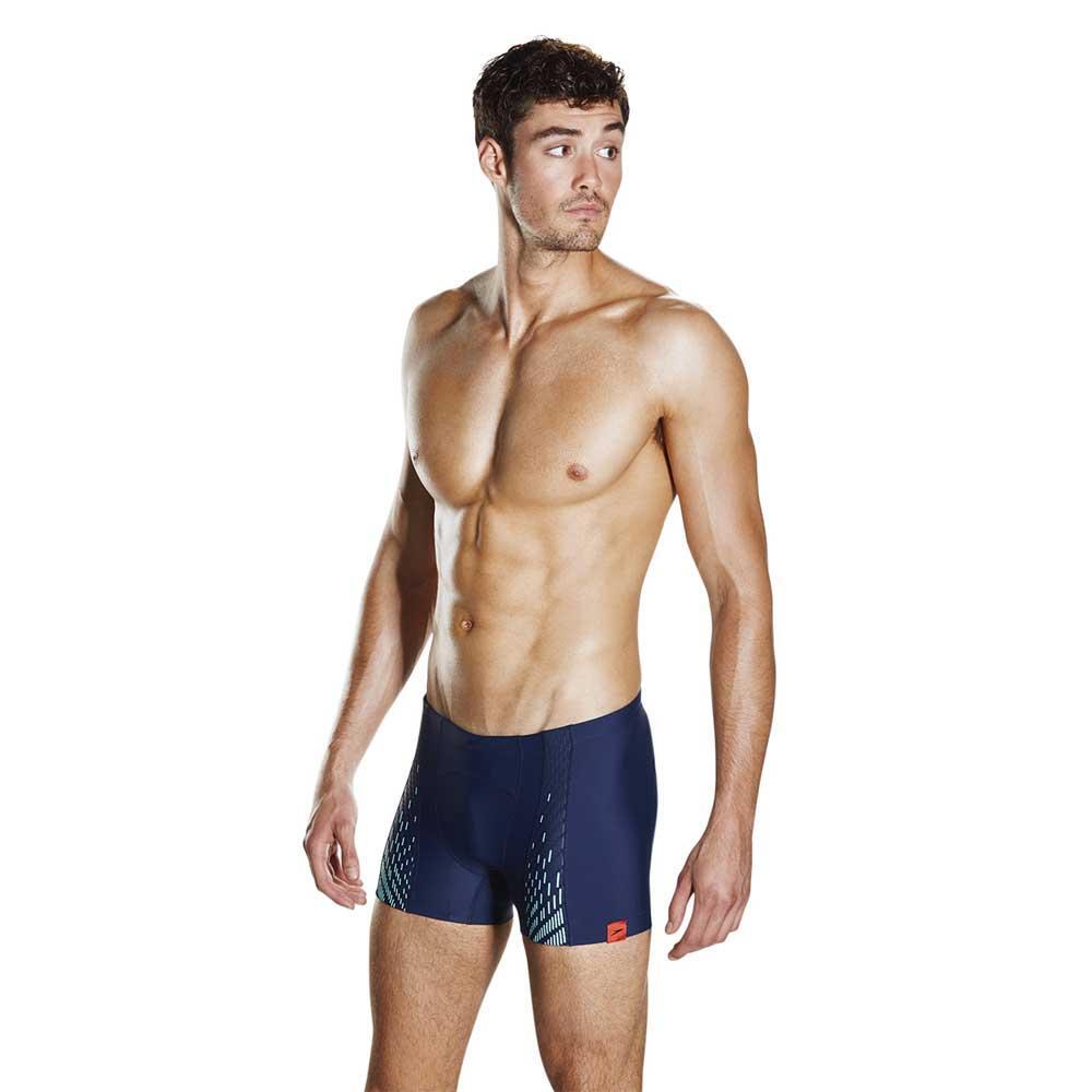 Speedo Men's Sport Fit Power Mesh Pro Aquashorts Swimsuit Swimming Costume BNWT