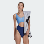 Adidas Women's Colorblock Swimsuit Swimming Costume Colourblock HS5315 BNWT