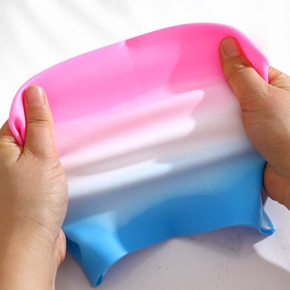 TSHAOUN 2 Pack Classic Silicone Swim Cap Swimming Hat Adults Men Women BNWT