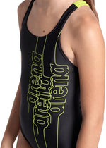 Arena Girl's Swim Pro Back Graphic Swimsuit Swimming Costume BNWT