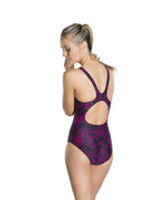 Speedo Women's Boom Allover Muscleback Swimsuit Swimming Costume BNWT