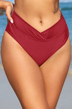 Shekini Women's Twist Front Bikini Bottom Swimsuit Swimming Costume BNWT