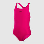 Speedo ECO Endurance+ Medalist Girls Junior Swimsuit Swimming Costume Pink BNWT