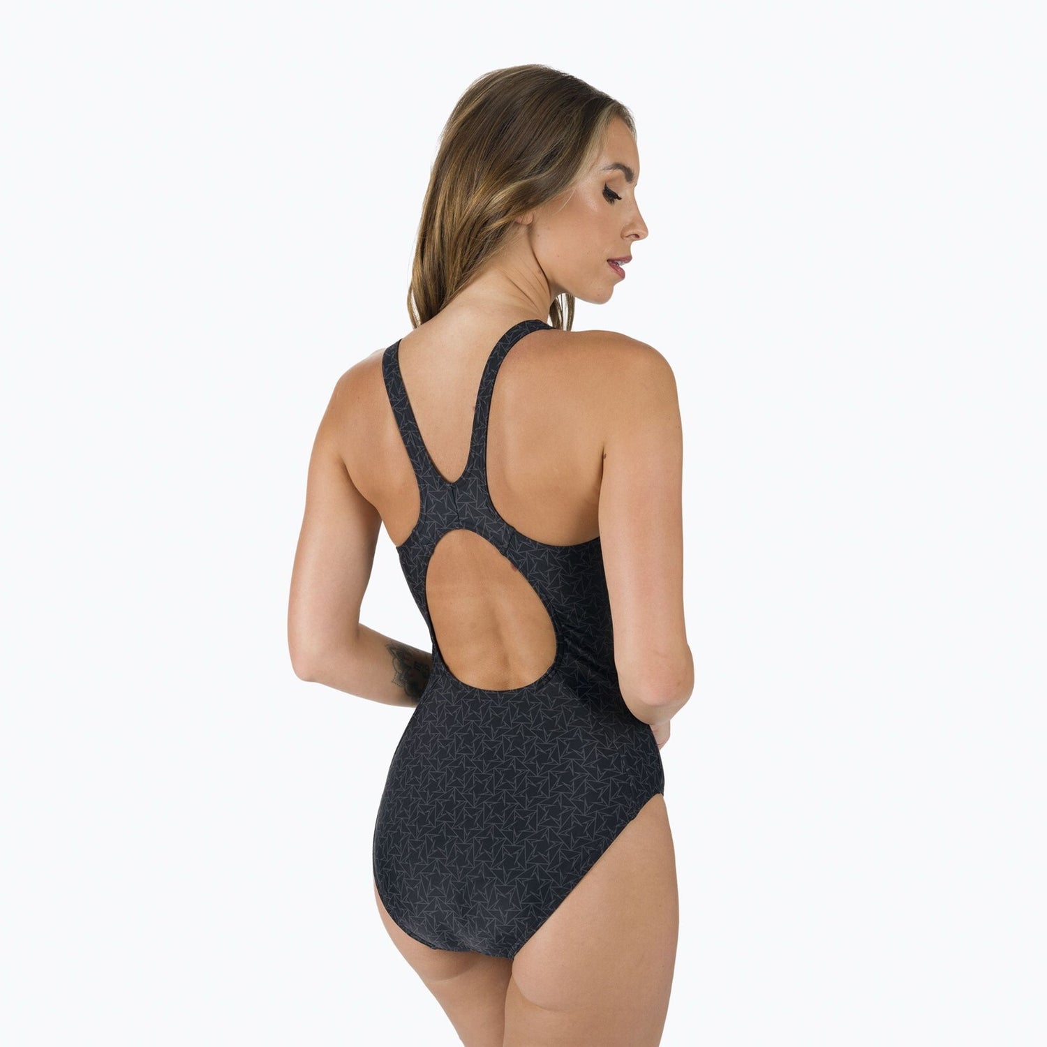 Speedo Women’s Boomstar Allover Muscleback Swimsuit Swimming Costume BNWT