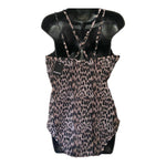 Simply Be Women's Animal Print Plus Size Swimsuit Swimming Costume One Piece