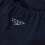 Speedo Women's Eco Endurance+ Thinstrap Swimsuit Swimming Costume Navy BNWT
