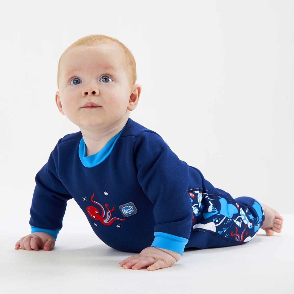 Splash About Baby Wetsuit - Warm In One Baby And Toddler - Under The Sea - BNWOT
