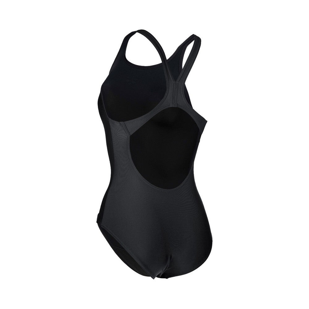 Arena Women's Dynamo One Piece R Swimsuit Swimming Costume Swimwear Black BNWT