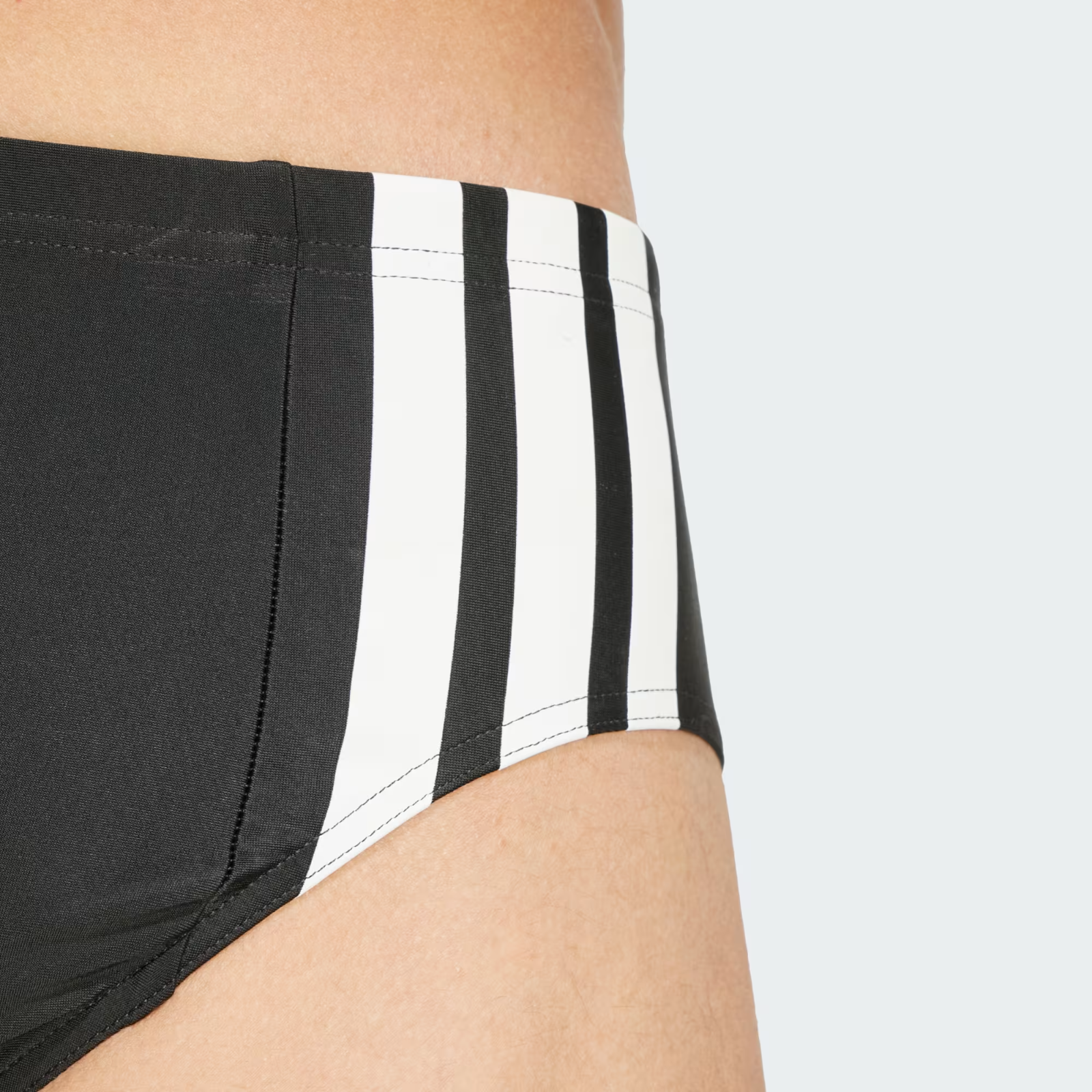 Adidas Men's 3 Stripes Swim Trunk Brief Swimming Costume Swimsuit JN6539 BNWT