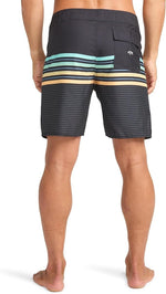 Quiksilver Men's Fade OG 18" Board Shorts Swim Swimming Costume Black BNWT