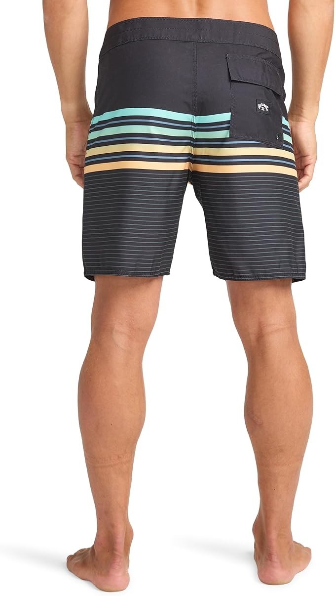 Quiksilver Men's Fade OG 18" Board Shorts Swim Swimming Costume Black BNWT