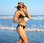 CharmLeaks Women's Medium Waist Bikini Bottom Swimsuit Swimming Costume BNWT