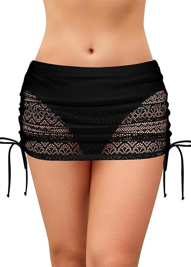 Shekini Women's Swim Skirted Bikini Bottom Swimsuit Swimming Costume BNWT