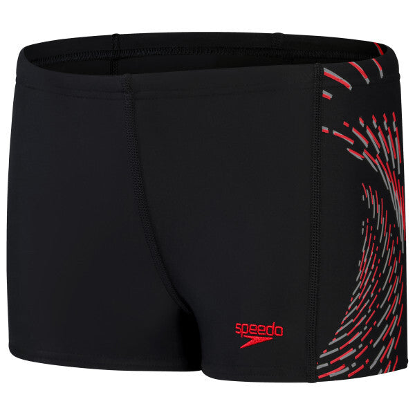 Speedo Boys' Plastisol Placement Aquashort Shorts Trunks Swimsuit Swimming BNWT
