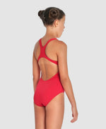 Arena Girl's Team Swimsuit Swim Pro Solid Swimsuit Swimming Costume BNWT