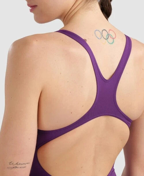 Arena Women's Team Swim Pro Solid Swimsuit Swimming Costume Girls Swimwear BNWT