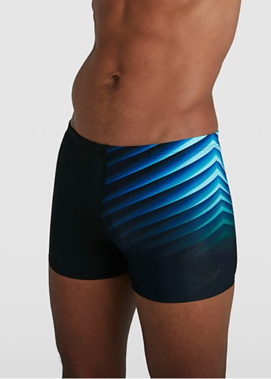 Speedo Men's Placement Aquashort Trunks Swimsuit Swimming Costume Shorts BNWT