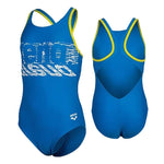 Arena Girl's Shaking Swimsuit Swim V Back Swimming Costume BNWT