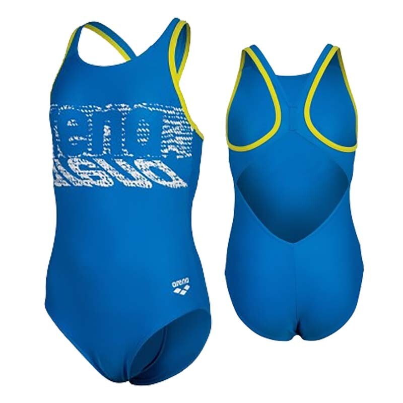 Arena Girl's Shaking Swimsuit Swim V Back Swimming Costume BNWT