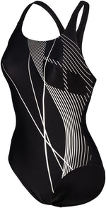 Arena Women's Branch Swim Pro Back Print Swimsuit Swimming Costume Ladies BNWT