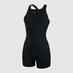 Speedo Women's Eco Endurance+ Legsuit Swimsuit Swimming Costume Black BNWT