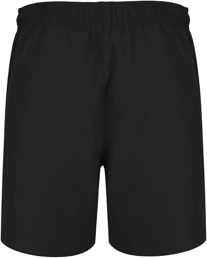 Ript Essentials Men's Quick Dry Swim Shorts Trunks Black Swimming Costume BNWT