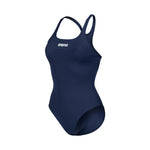 Arena Women's Team Swim Pro Solid Swimsuit Swimming Costume Girls Navy BNWT