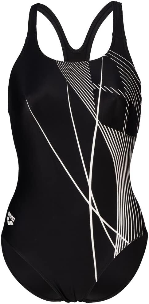 Arena Women's Branch Swim Pro Back Print Swimsuit Swimming Costume Ladies BNWT