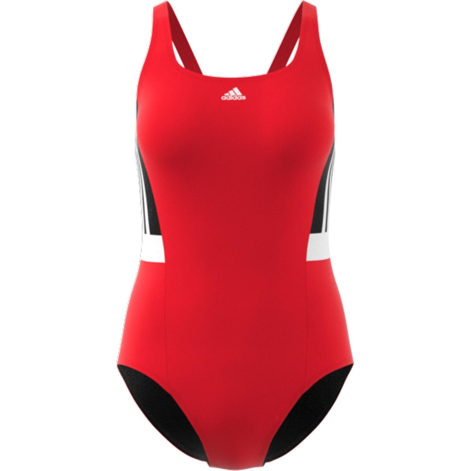 Adidas Women's 3-Stripes Colourblock HC2879 Swimsuit Swimming Costume BNWT