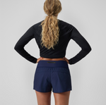 Speedo Women's Lookout Swim Shorts Swimsuit Swimming Costume Navy BNWT