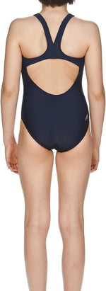 Arena Girl's Dynamo Junior One Piece Swimsuit Swimming Costume Navy BNWT