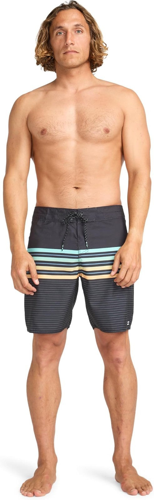 Quiksilver Men's Fade OG 18" Board Shorts Swim Swimming Costume Black BNWT