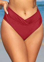 Shekini Women's Twist Front Bikini Bottom Swimsuit Swimming Costume BNWT