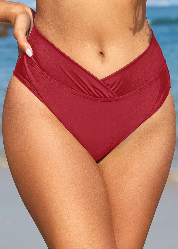Shekini Women's Twist Front Bikini Bottom Swimsuit Swimming Costume BNWT