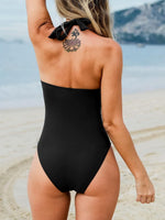 Cupshe Women's High Waist Tummy Control V Neck Swimsuit Swimming Costume BNWT