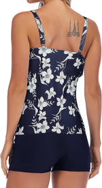 RXRXCOCO Women's Padded Tankini & Boy Shorts Swimsuit Swimming Costume BNWT